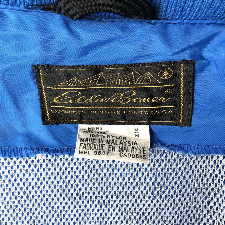 1970'S Eddie Bauer Black Tag Nylon Jacket, Men's Size M (Equivalent), Vintage Nylon blue type Vintage Second Hand