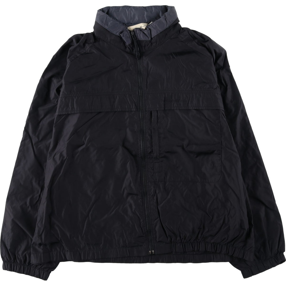 2000'S Eddie Bauer Mountain Jacket, Shell Jacket, Men's XL Nylon black type Vintage Second Hand
