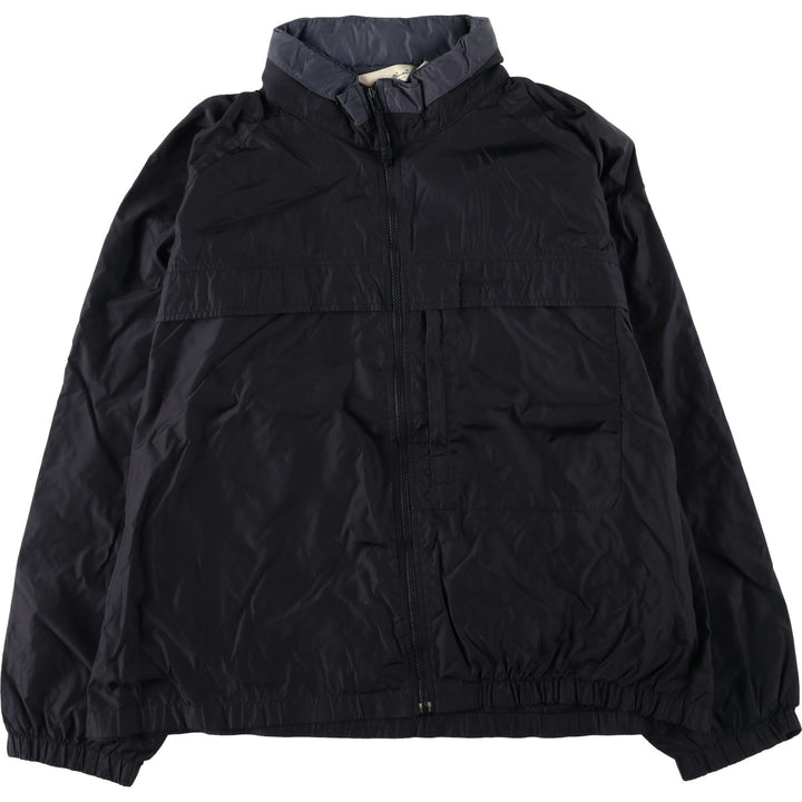 2000'S Eddie Bauer Mountain Jacket, Shell Jacket, Men's XL Nylon black type Vintage Second Hand