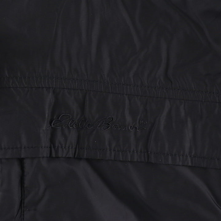 2000'S Eddie Bauer Mountain Jacket, Shell Jacket, Men's XL Nylon black type Vintage Second Hand