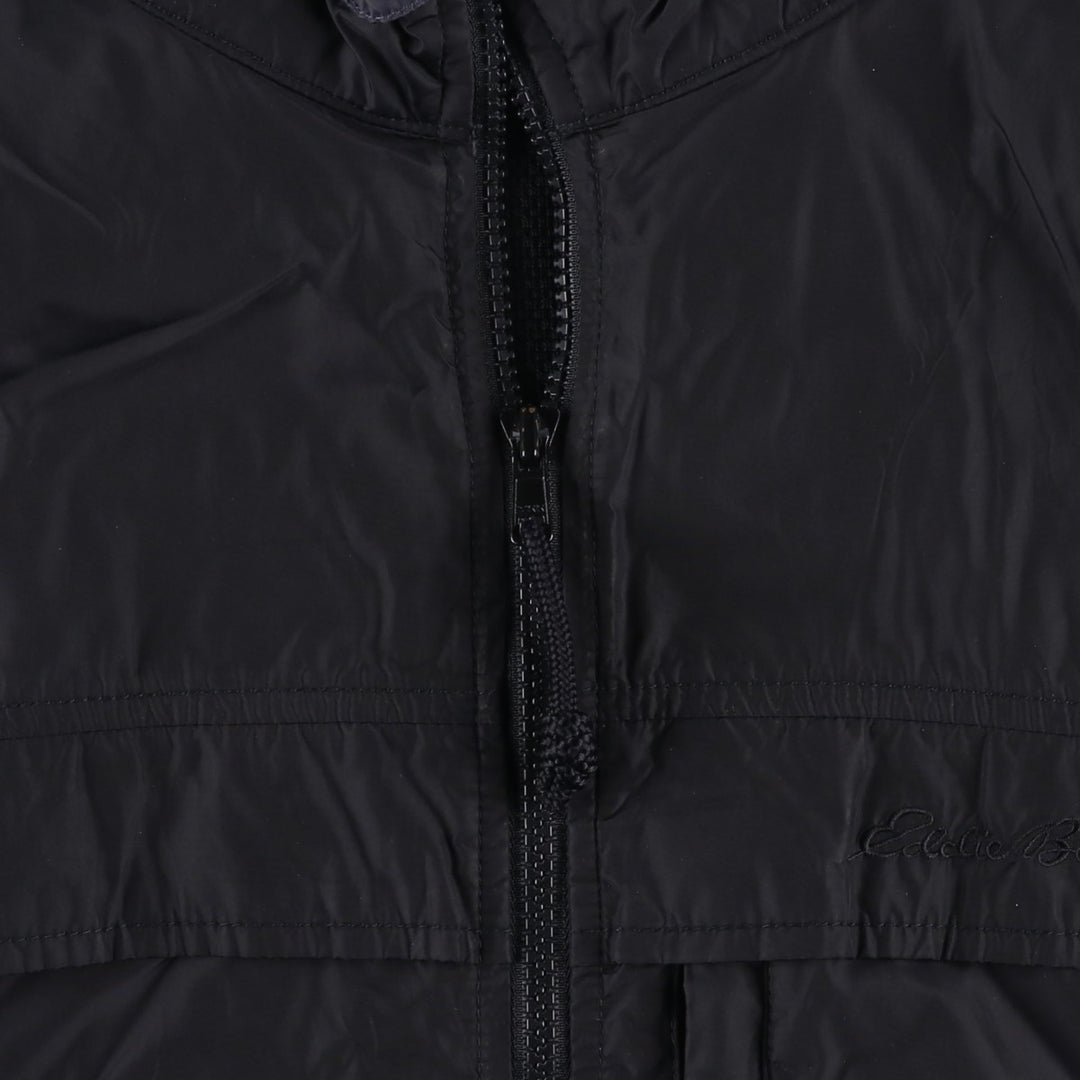 2000'S Eddie Bauer Mountain Jacket, Shell Jacket, Men's XL Nylon black type Vintage Second Hand