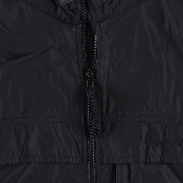 2000'S Eddie Bauer Mountain Jacket, Shell Jacket, Men's XL Nylon black type Vintage Second Hand