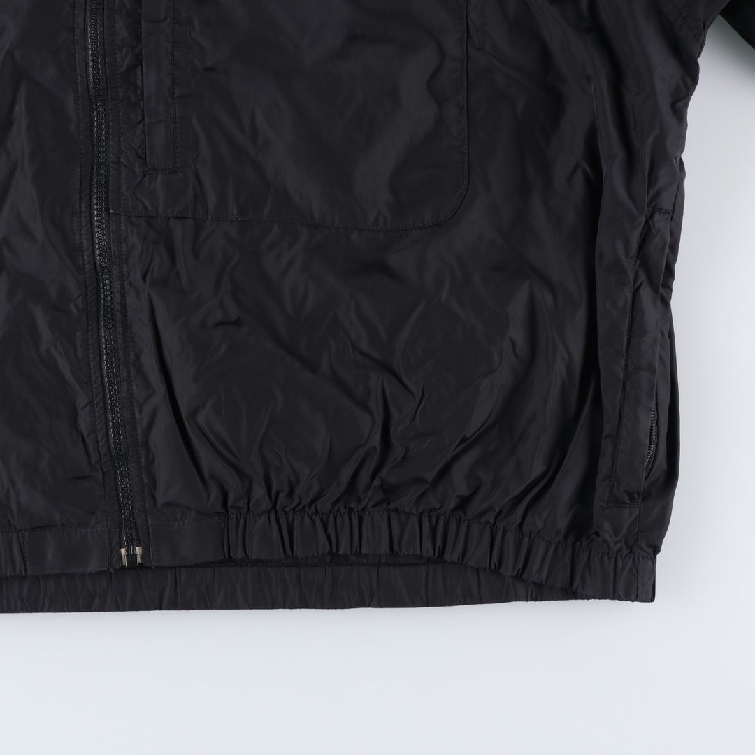 2000'S Eddie Bauer Mountain Jacket, Shell Jacket, Men's XL Nylon black type Vintage Second Hand
