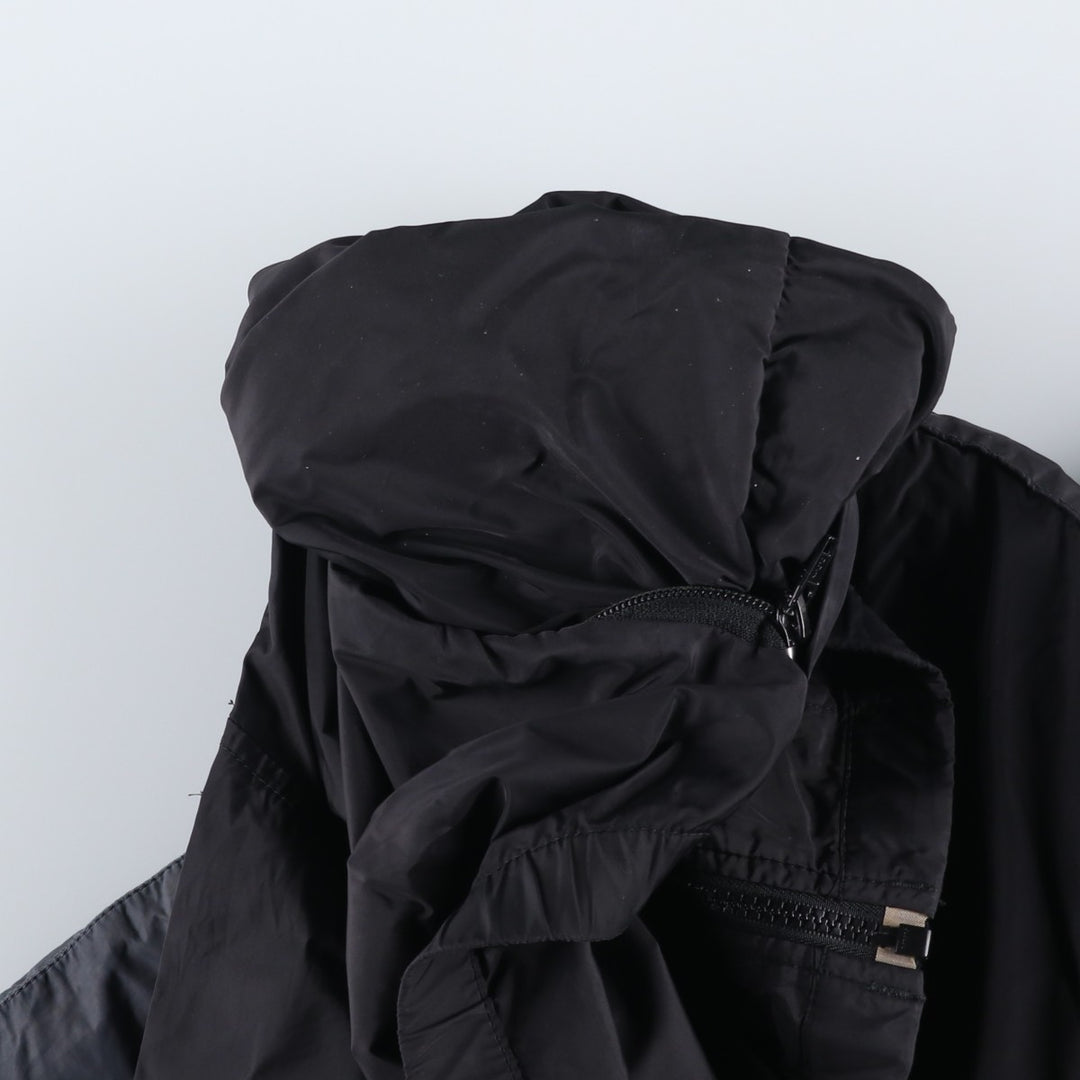 2000'S Eddie Bauer Mountain Jacket, Shell Jacket, Men's XL Nylon black type Vintage Second Hand