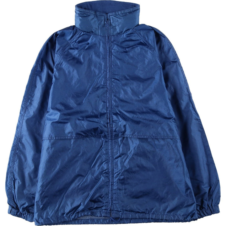 80s-90'S Eddie Bauer Black Tag Ripstop Mountain Jacket Shell Jacket Men's Size L (Equivalent) Vintage Nylon blue type Vintage Second Hand