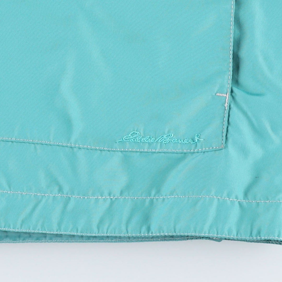Eddie Bauer Mountain Jacket Shell Jacket Men's Size L (Equivalent) Lightweight polyester Emerald green Vintage Second Hand
