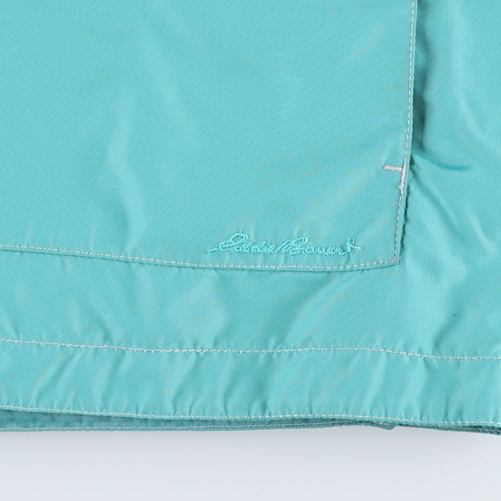 Eddie Bauer Mountain Jacket Shell Jacket Men's Size L (Equivalent) Lightweight polyester Emerald green Vintage Second Hand