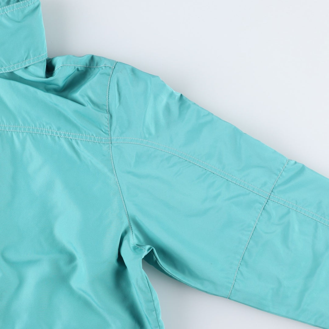 Eddie Bauer Mountain Jacket Shell Jacket Men's Size L (Equivalent) Lightweight polyester Emerald green Vintage Second Hand