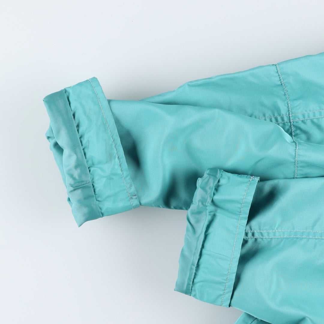 Eddie Bauer Mountain Jacket Shell Jacket Men's Size L (Equivalent) Lightweight polyester Emerald green Vintage Second Hand