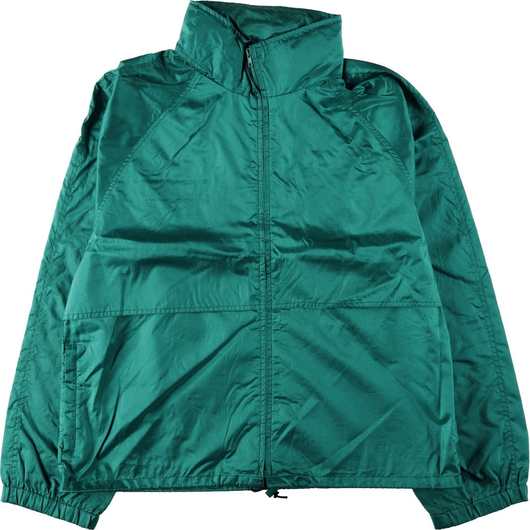 80s-90'S Eddie Bauer Mountain Jacket Shell Jacket Men's XL (approx.) Nylon green type Vintage Second Hand