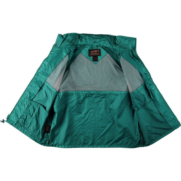 80s-90'S Eddie Bauer Mountain Jacket Shell Jacket Men's XL (approx.) Nylon green type Vintage Second Hand