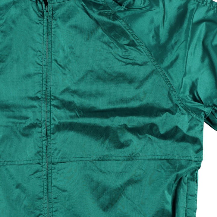80s-90'S Eddie Bauer Mountain Jacket Shell Jacket Men's XL (approx.) Nylon green type Vintage Second Hand
