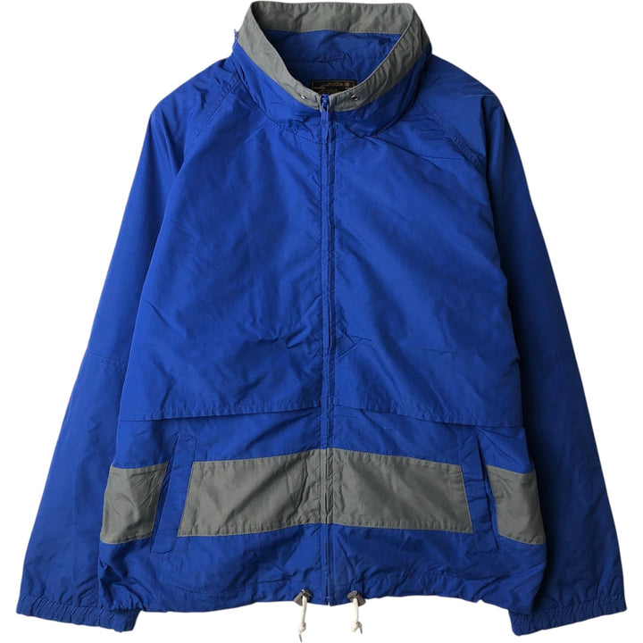 80s-90'S Eddie Bauer Black Tag Nylon Jacket Men's Size L Vintage Nylon blue type Vintage Second Hand