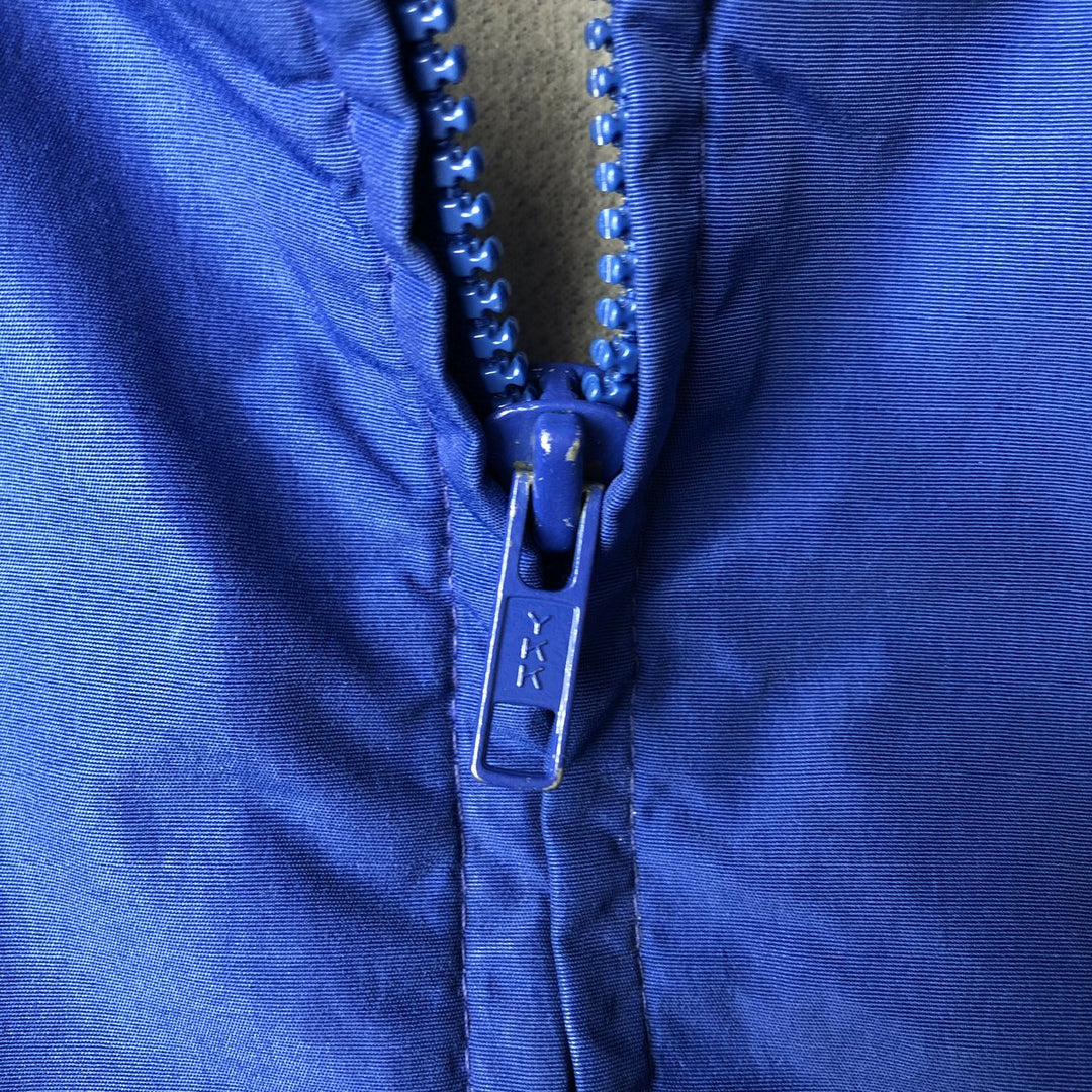 80s-90'S Eddie Bauer Black Tag Nylon Jacket Men's Size L Vintage Nylon blue type Vintage Second Hand