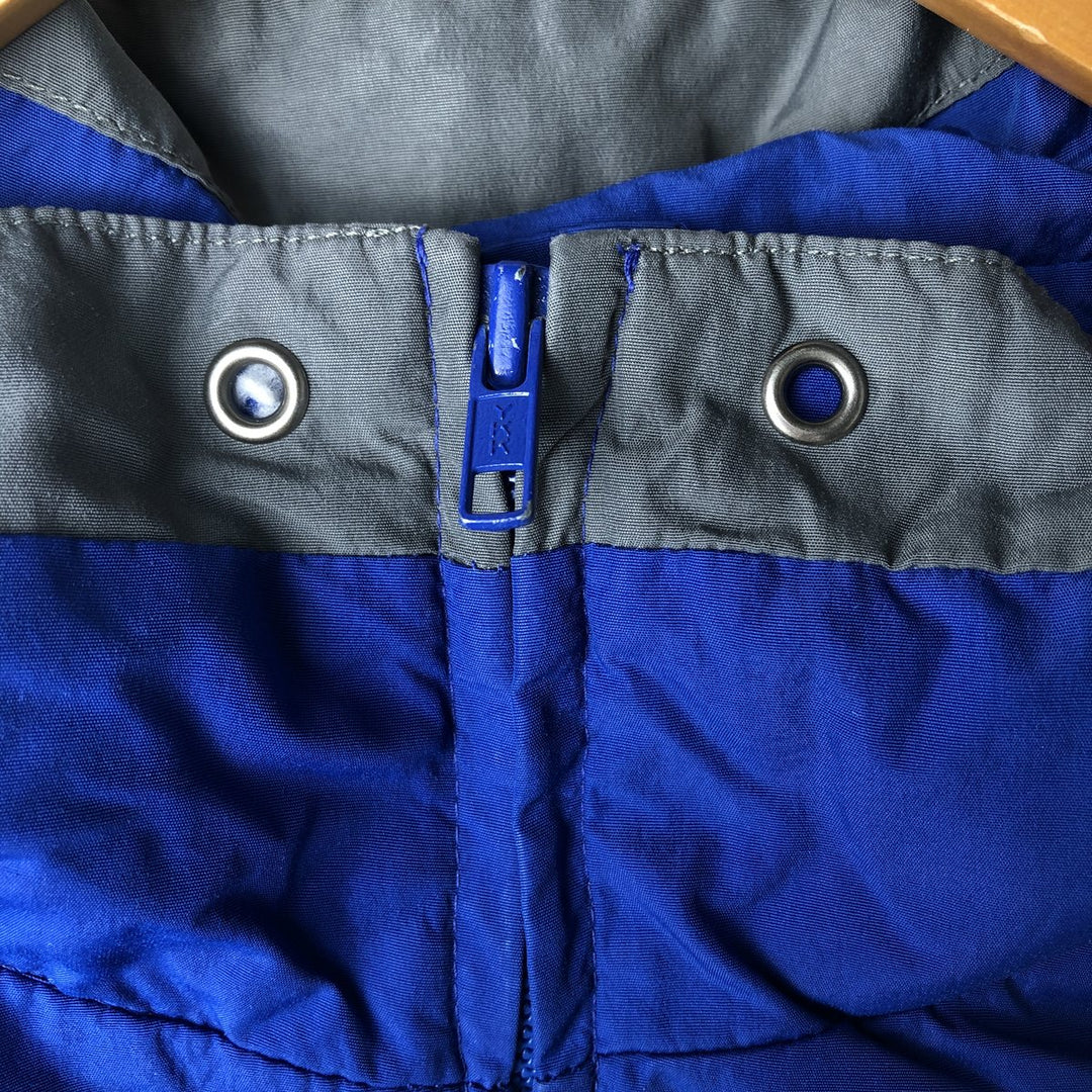 80s-90'S Eddie Bauer Black Tag Nylon Jacket Men's Size L Vintage Nylon blue type Vintage Second Hand