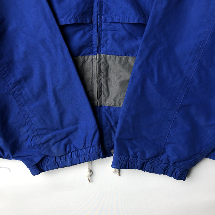80s-90'S Eddie Bauer Black Tag Nylon Jacket Men's Size L Vintage Nylon blue type Vintage Second Hand