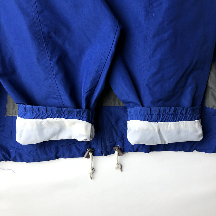 80s-90'S Eddie Bauer Black Tag Nylon Jacket Men's Size L Vintage Nylon blue type Vintage Second Hand