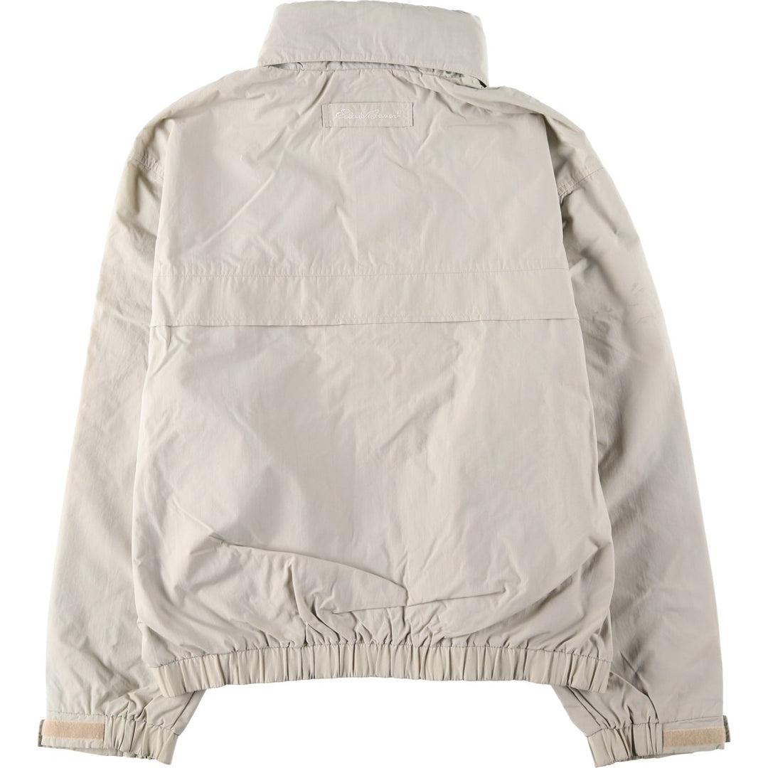 Eddie Bauer Mountain Jacket, Shell Jacket, Men's L size Nylon ivory Vintage Second Hand