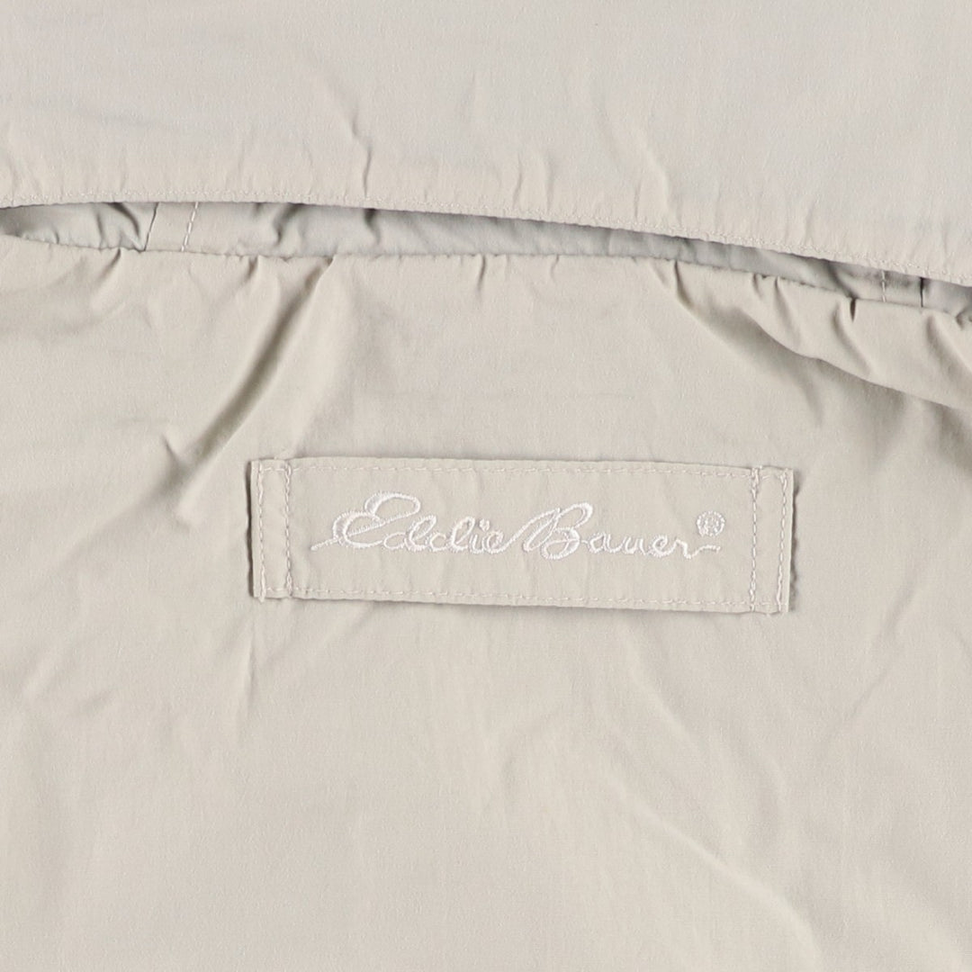 Eddie Bauer Mountain Jacket, Shell Jacket, Men's L size Nylon ivory Vintage Second Hand