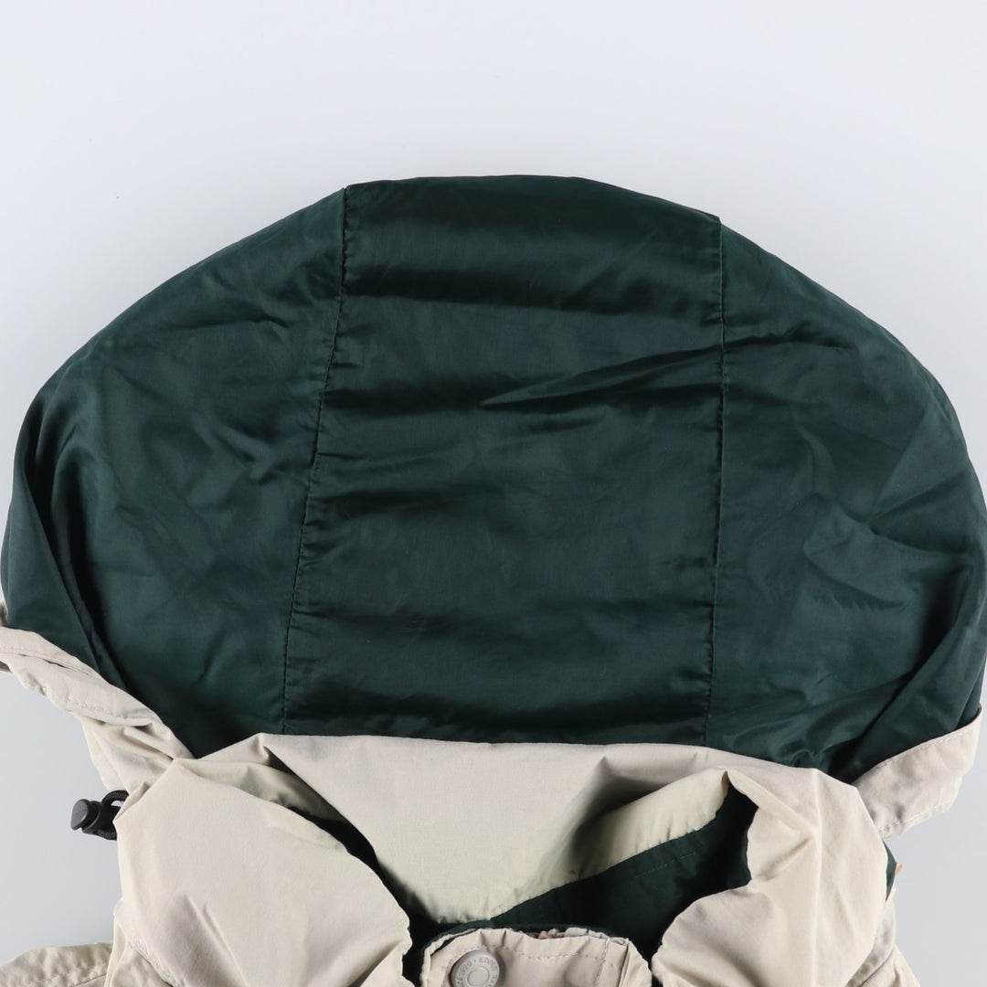 Eddie Bauer Mountain Jacket, Shell Jacket, Men's L size Nylon ivory Vintage Second Hand