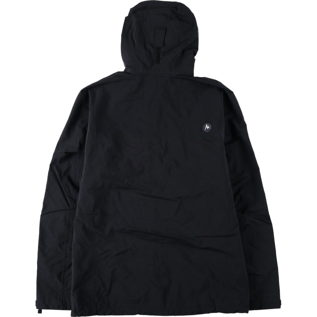 2000'S Marmot Mountain Parka Shell Jacket, Men's Size M (approx.) Nylon black type Vintage Second Hand