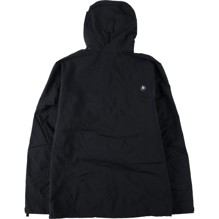 2000'S Marmot Mountain Parka Shell Jacket, Men's Size M (approx.) Nylon black type Vintage Second Hand