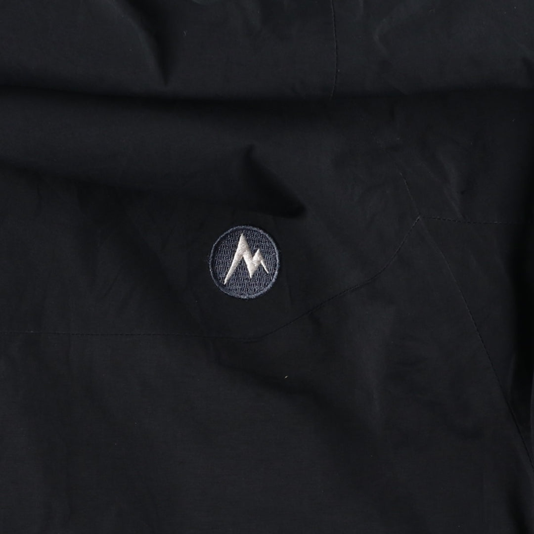 2000'S Marmot Mountain Parka Shell Jacket, Men's Size M (approx.) Nylon black type Vintage Second Hand