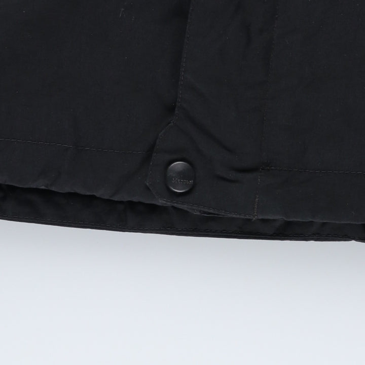 2000'S Marmot Mountain Parka Shell Jacket, Men's Size M (approx.) Nylon black type Vintage Second Hand