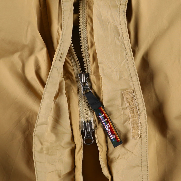 L.L.Bean Mountain Logo Katahdin Logo GORE-TEX Mountain Parka Shell Jacket Men's XXL Equivalent Nylon Beige type Vintage Second Hand