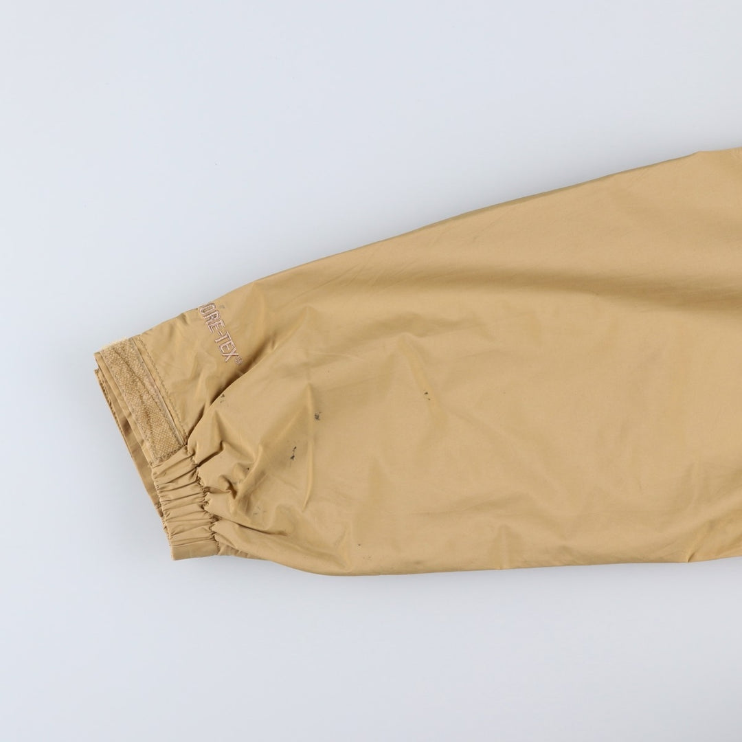 L.L.Bean Mountain Logo Katahdin Logo GORE-TEX Mountain Parka Shell Jacket Men's XXL Equivalent Nylon Beige type Vintage Second Hand