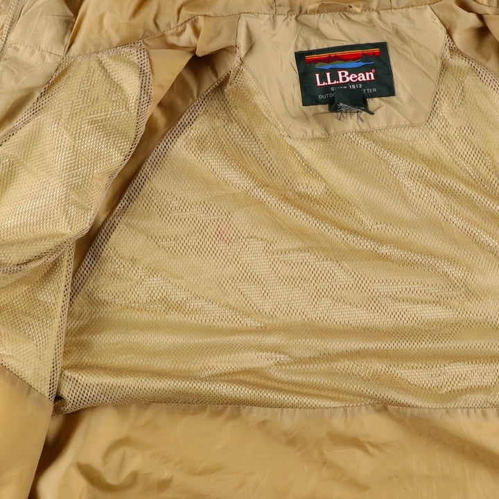 L.L.Bean Mountain Logo Katahdin Logo GORE-TEX Mountain Parka Shell Jacket Men's XXL Equivalent Nylon Beige type Vintage Second Hand