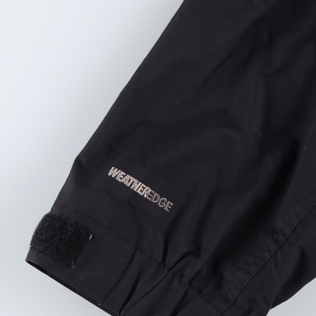 Eddie Bauer WEATHEREDGE Mountain Parka Shell Jacket, Men's XL (approx.) Nylon black type Vintage Second Hand