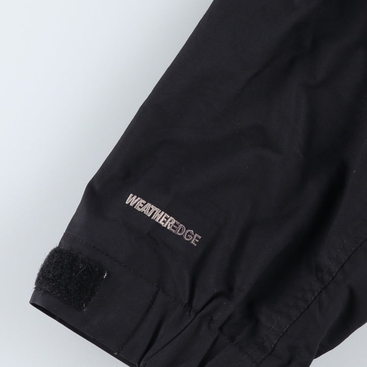 Eddie Bauer WEATHEREDGE Mountain Parka Shell Jacket, Men's XL (approx.) Nylon black type Vintage Second Hand