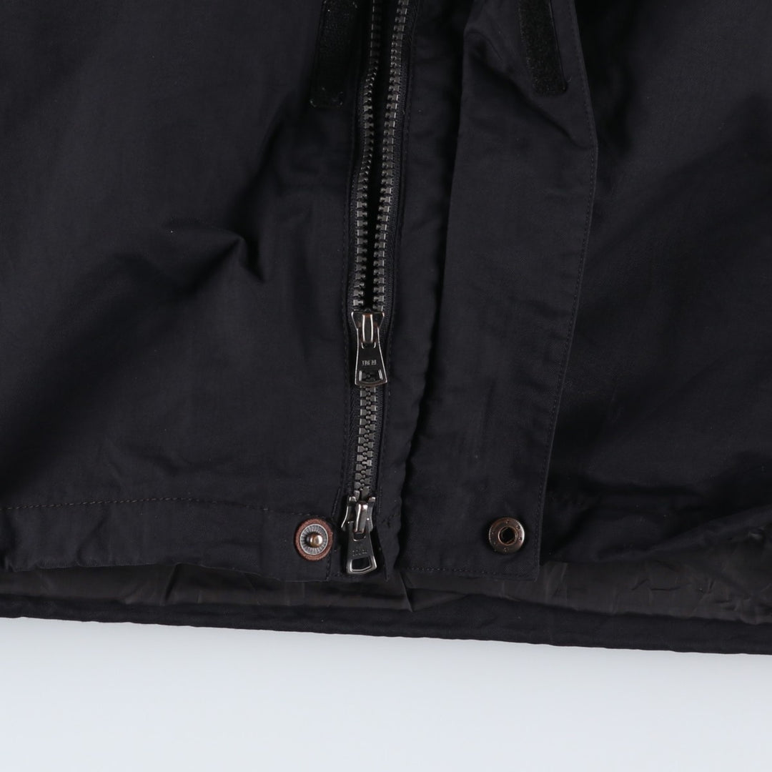 Eddie Bauer WEATHEREDGE Mountain Parka Shell Jacket, Men's XL (approx.) Nylon black type Vintage Second Hand