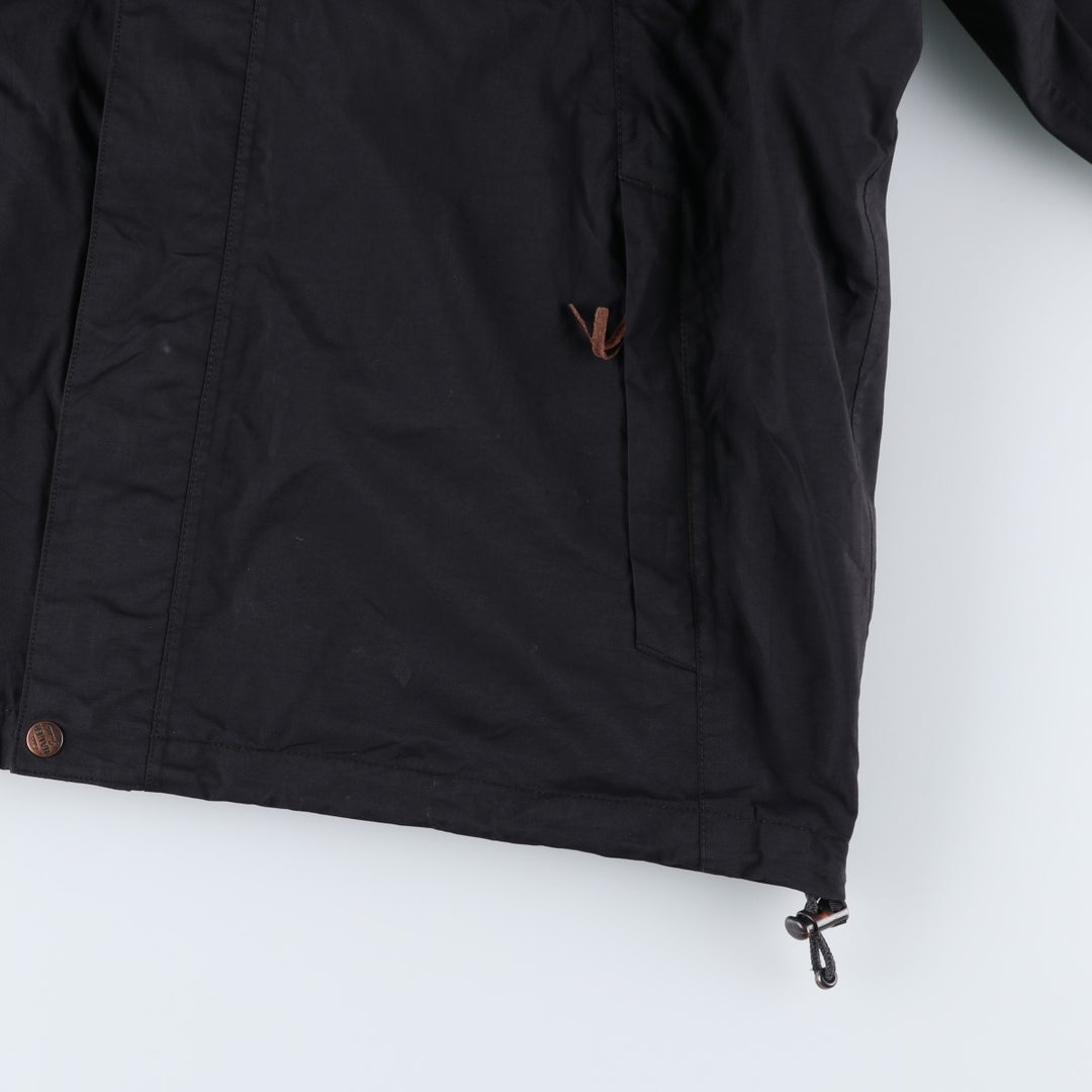 Eddie Bauer WEATHEREDGE Mountain Parka Shell Jacket, Men's XL (approx.) Nylon black type Vintage Second Hand