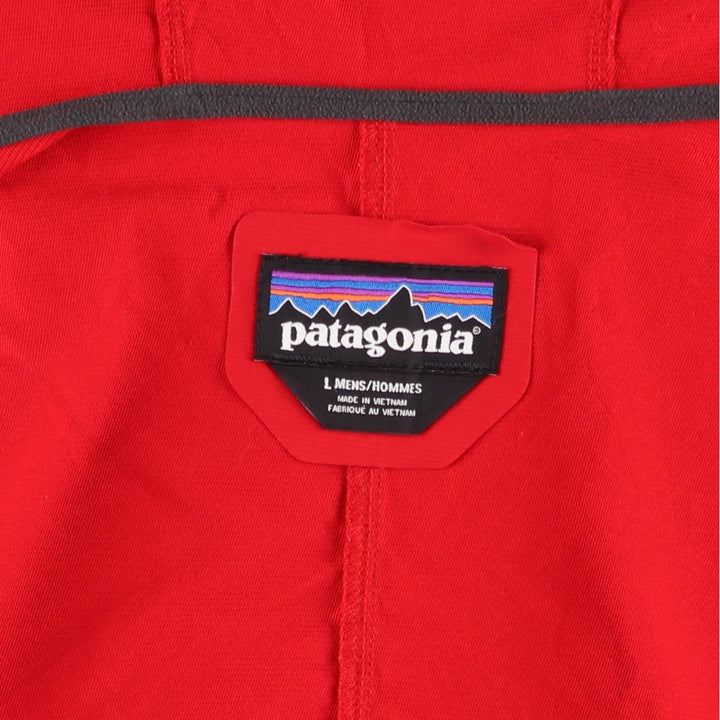 Patagonia 83030SP17 Mountain Parka Shell Jacket, Men's Size L (approx.) polyester red type Vintage Second Hand