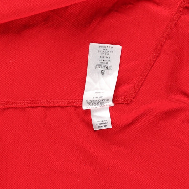Patagonia 83030SP17 Mountain Parka Shell Jacket, Men's Size L (approx.) polyester red type Vintage Second Hand