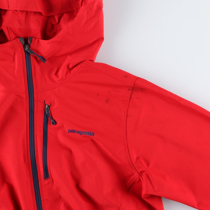 Patagonia 83030SP17 Mountain Parka Shell Jacket, Men's Size L (approx.) polyester red type Vintage Second Hand