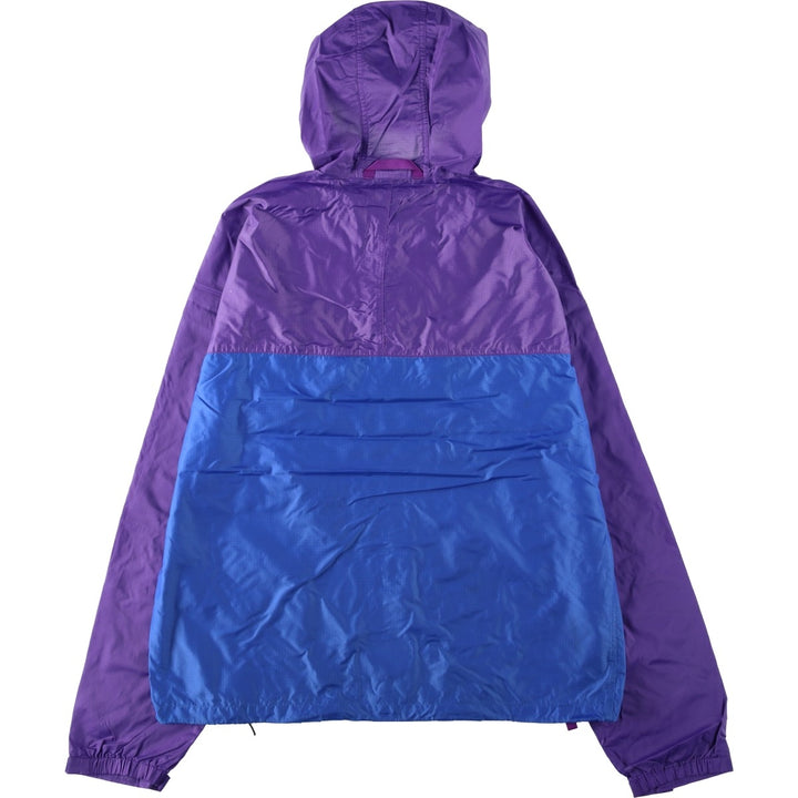 Patagonia 83121 Half-Zip Anorak Parka, Men's Size L (Equivalent), Vintage Nylon blue type Vintage Second Hand