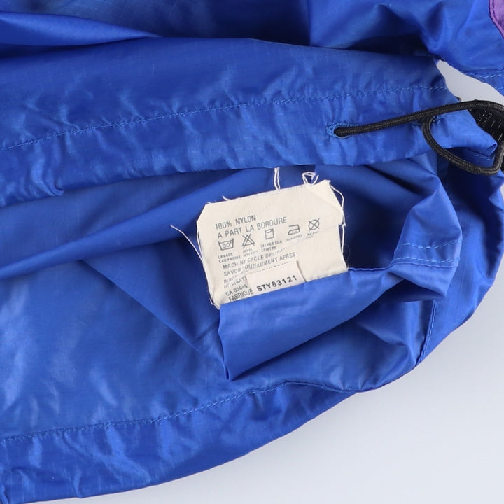 Patagonia 83121 Half-Zip Anorak Parka, Men's Size L (Equivalent), Vintage Nylon blue type Vintage Second Hand