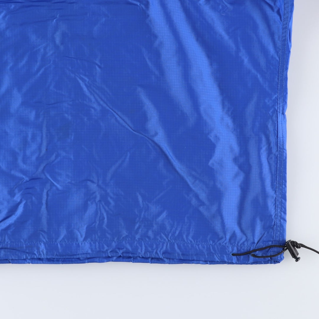 Patagonia 83121 Half-Zip Anorak Parka, Men's Size L (Equivalent), Vintage Nylon blue type Vintage Second Hand