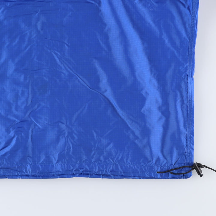 Patagonia 83121 Half-Zip Anorak Parka, Men's Size L (Equivalent), Vintage Nylon blue type Vintage Second Hand