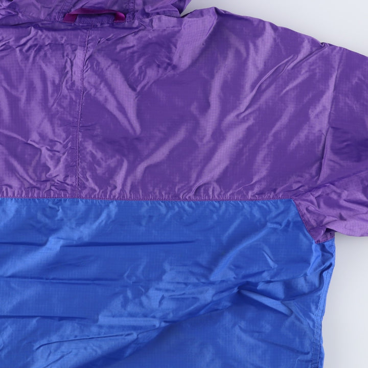 Patagonia 83121 Half-Zip Anorak Parka, Men's Size L (Equivalent), Vintage Nylon blue type Vintage Second Hand