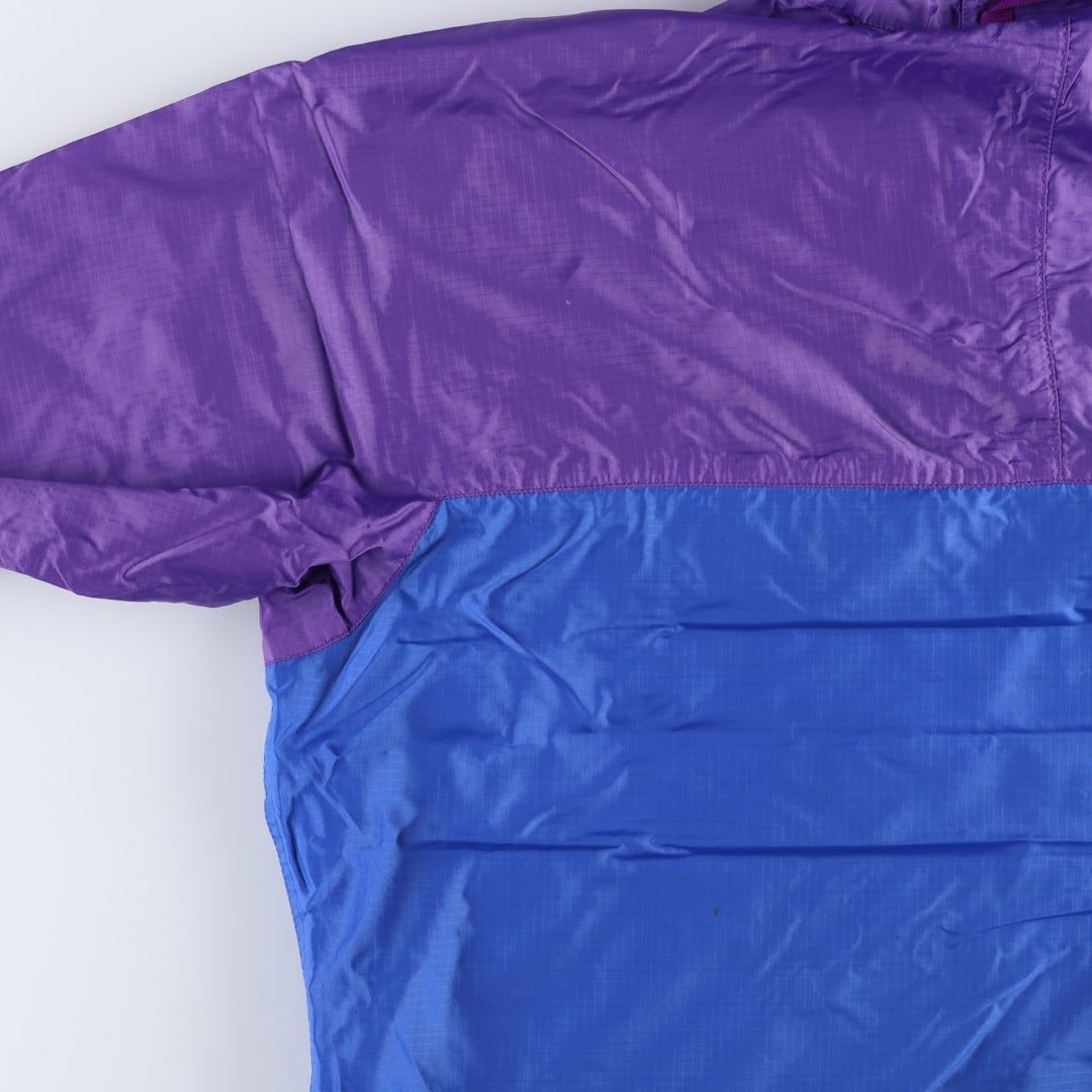 Patagonia 83121 Half-Zip Anorak Parka, Men's Size L (Equivalent), Vintage Nylon blue type Vintage Second Hand