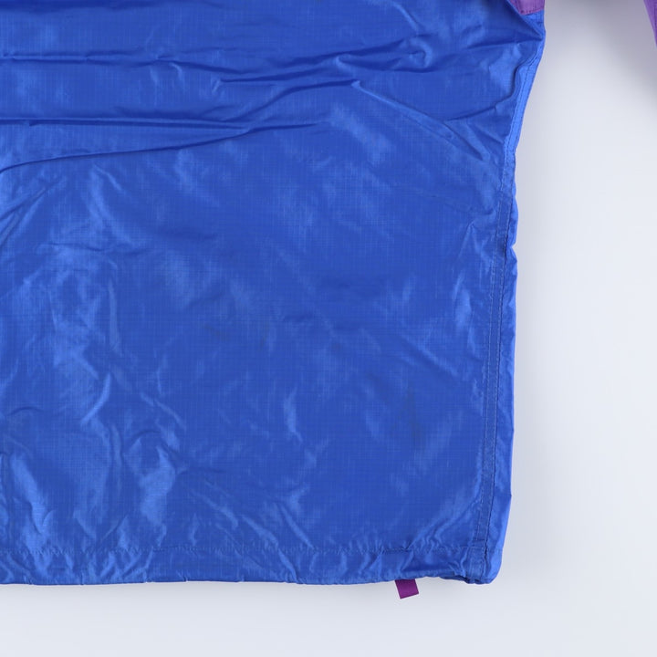 Patagonia 83121 Half-Zip Anorak Parka, Men's Size L (Equivalent), Vintage Nylon blue type Vintage Second Hand