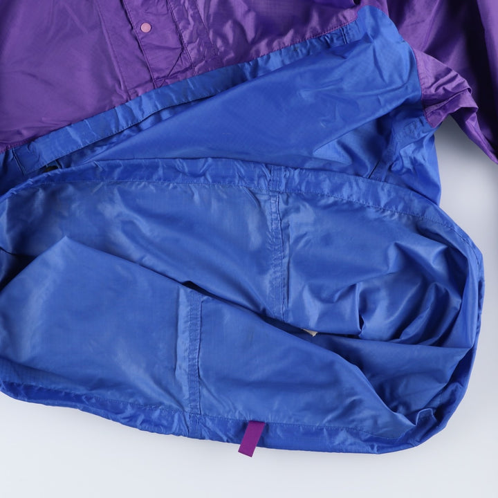 Patagonia 83121 Half-Zip Anorak Parka, Men's Size L (Equivalent), Vintage Nylon blue type Vintage Second Hand