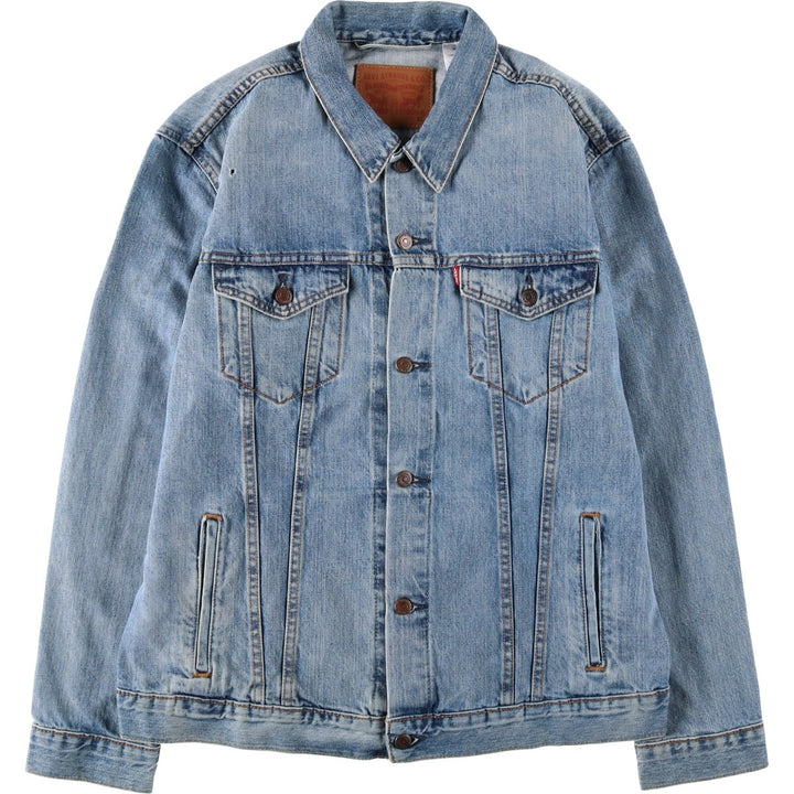 Levi's denim jacket, denim jacket, men's size XL cotton blue type Vintage Second Hand