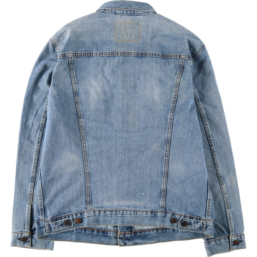 Levi's denim jacket, denim jacket, men's size XL cotton blue type Vintage Second Hand