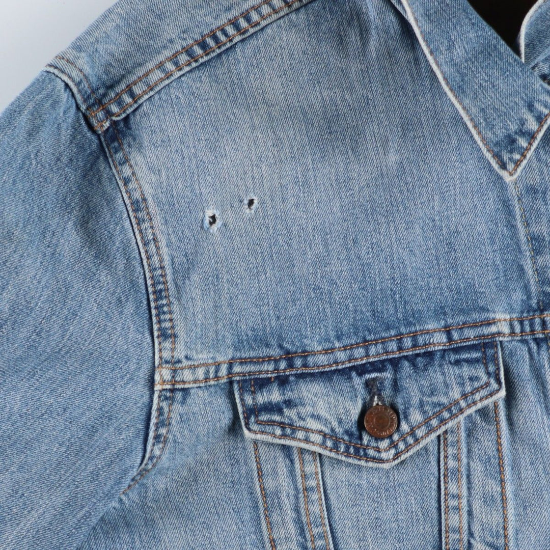 Levi's denim jacket, denim jacket, men's size XL cotton blue type Vintage Second Hand