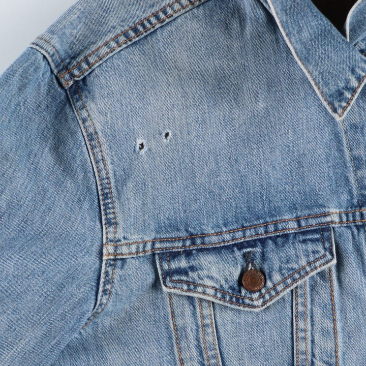 Levi's denim jacket, denim jacket, men's size XL cotton blue type Vintage Second Hand